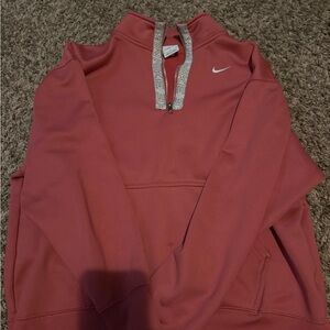 Nike Therma-FIT Pink Half-Zip Jacket